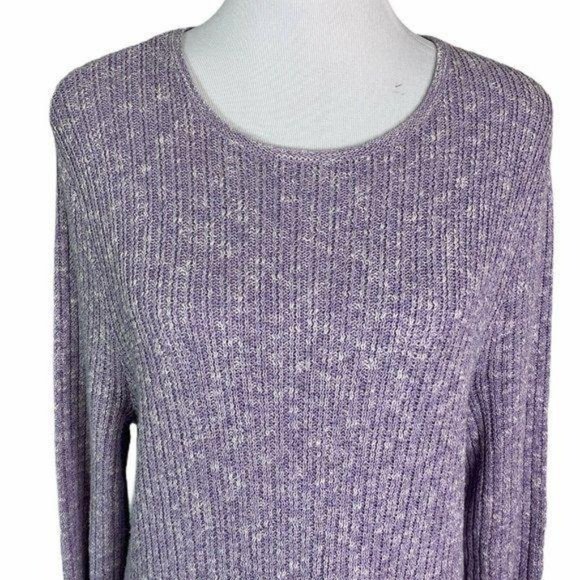 J. Jill Sweaters | J Jill Pure Jill Cotton Blend Hem Sweater | Poshmark
